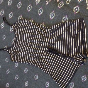 Aeropostale stripped romper